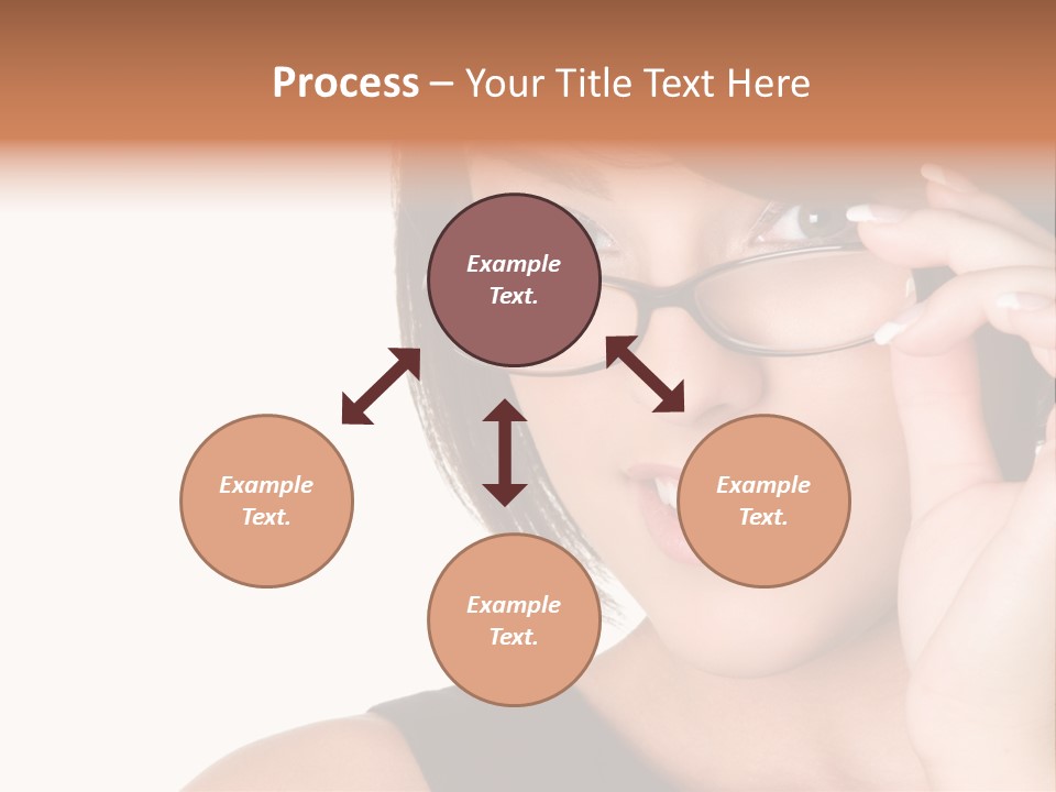 Copy Over Grinning PowerPoint Template