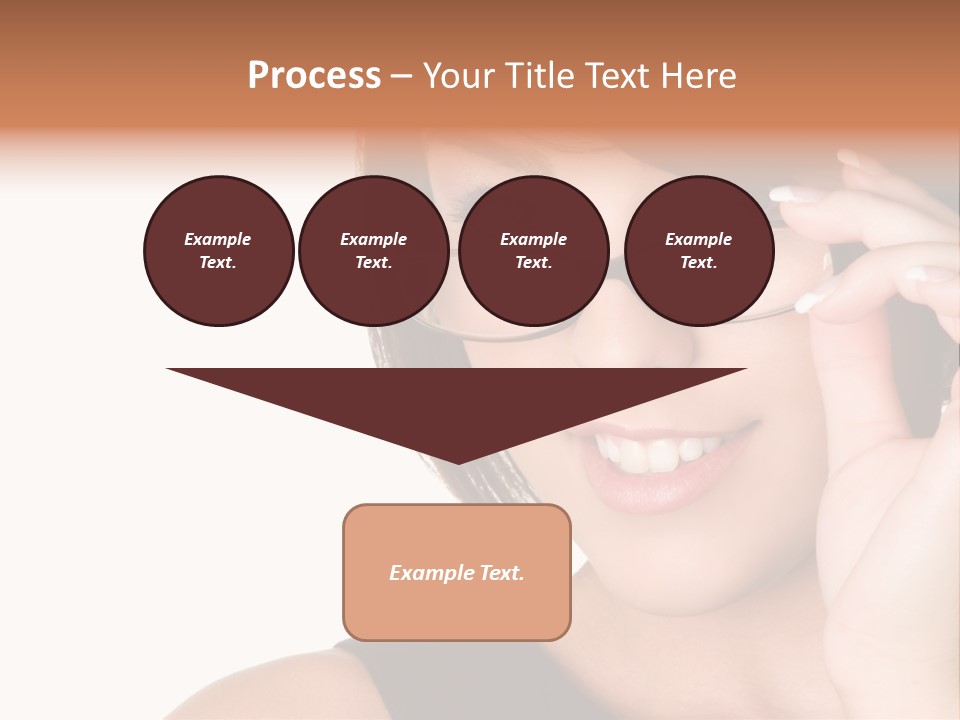 Copy Over Grinning PowerPoint Template