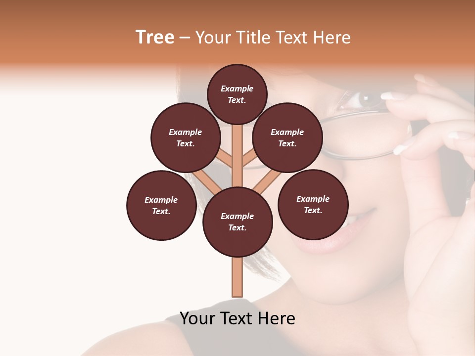 Copy Over Grinning PowerPoint Template