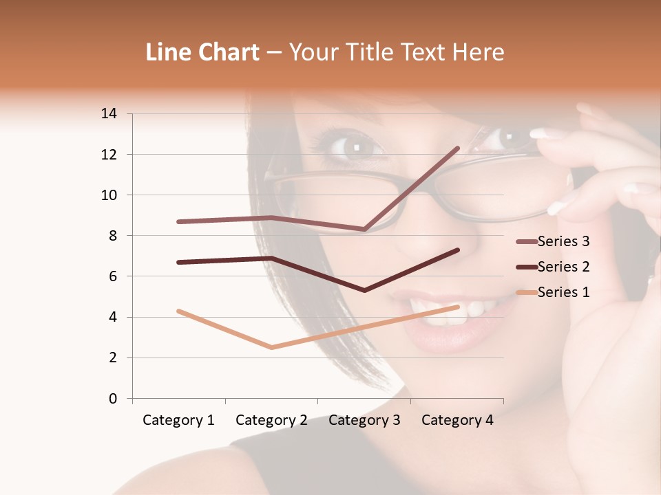 Copy Over Grinning PowerPoint Template