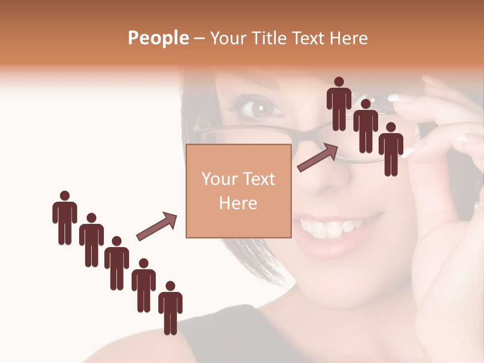 Copy Over Grinning PowerPoint Template