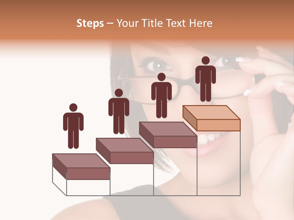 Copy Over Grinning PowerPoint Template