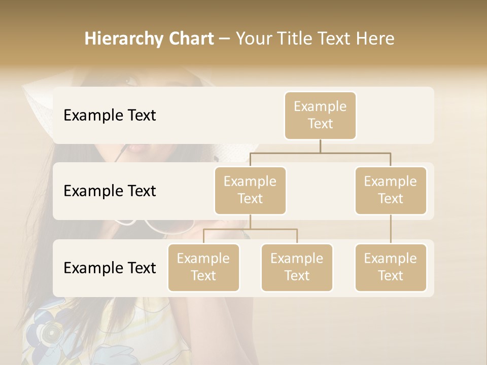 Summer Hat Glamour PowerPoint Template