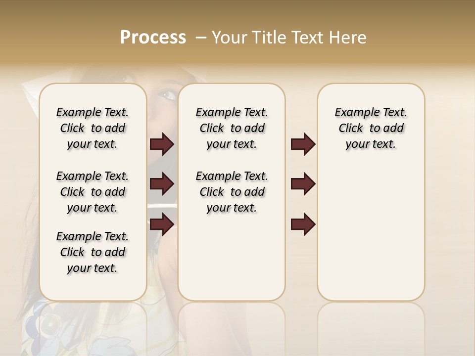 Summer Hat Glamour PowerPoint Template