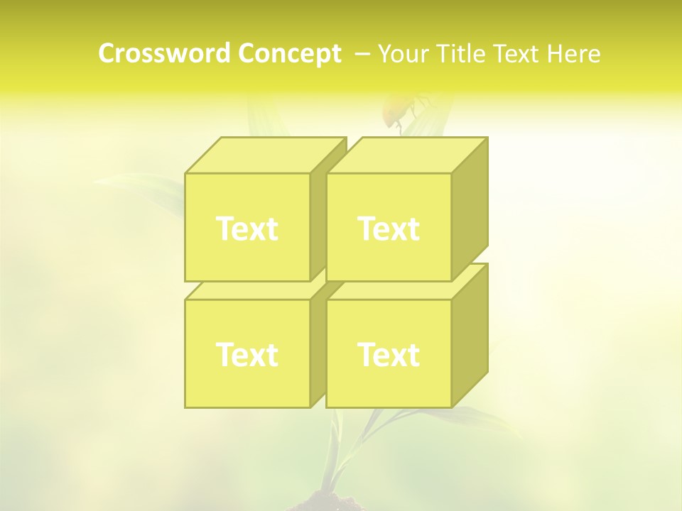 Nature Harmony Foliage PowerPoint Template