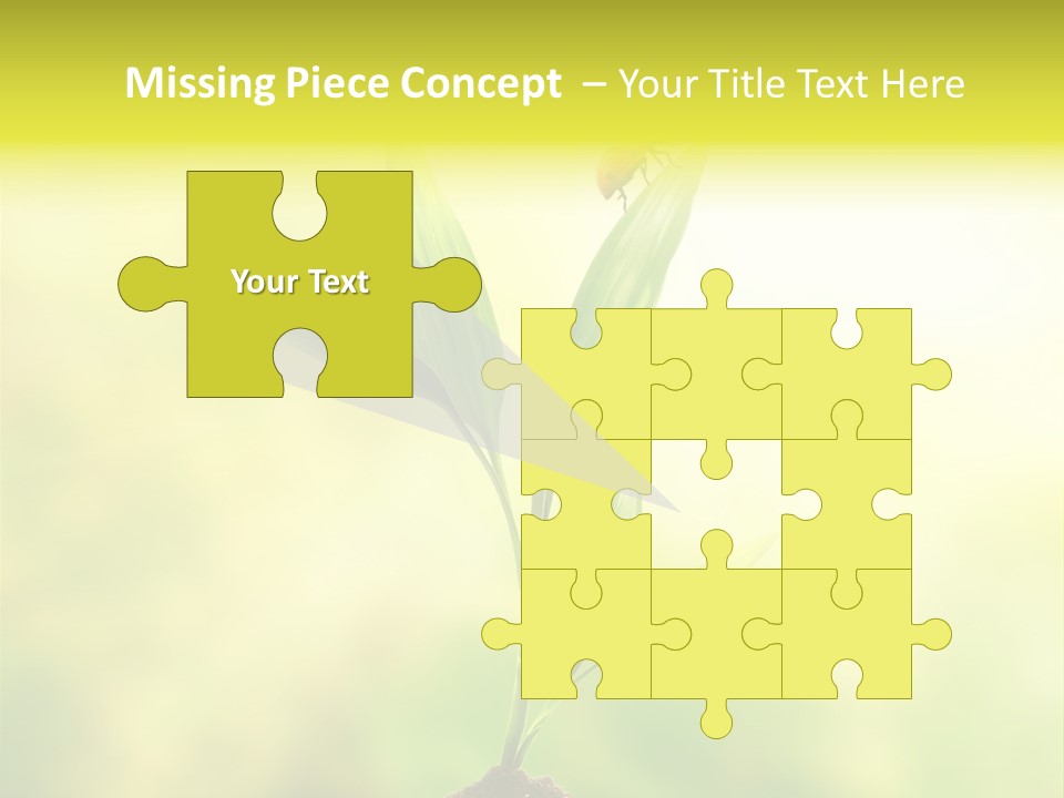 Nature Harmony Foliage PowerPoint Template