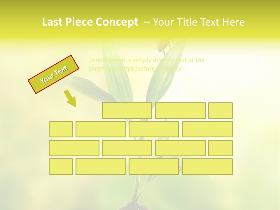 Nature Harmony Foliage PowerPoint Template