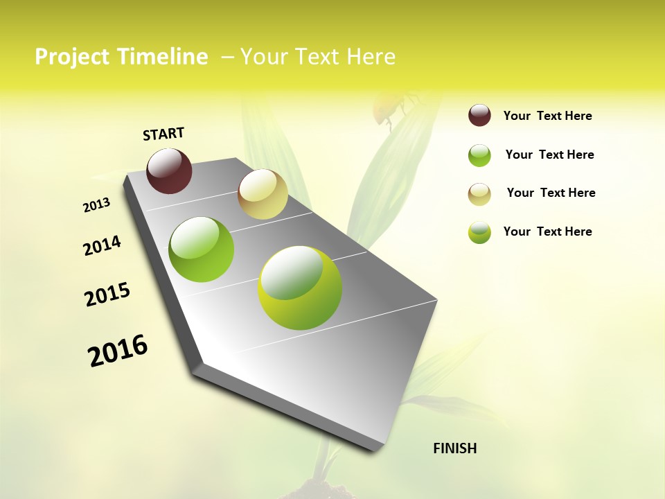 Nature Harmony Foliage PowerPoint Template