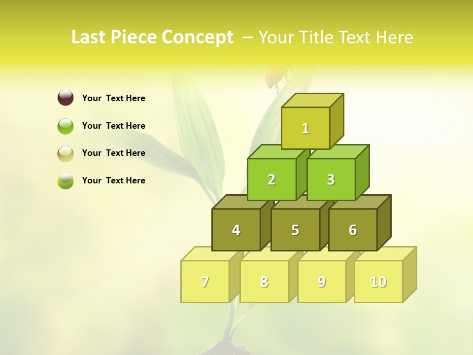 Nature Harmony Foliage PowerPoint Template