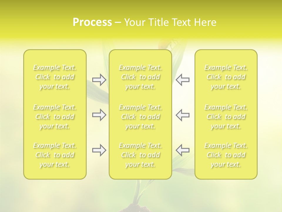 Nature Harmony Foliage PowerPoint Template