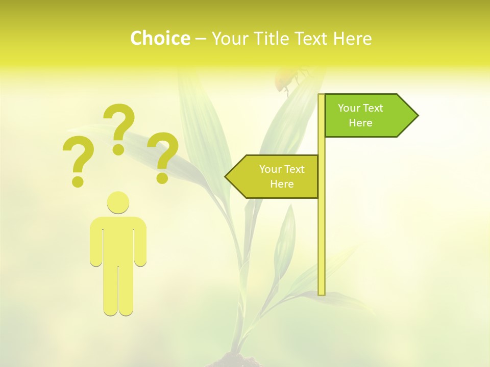 Nature Harmony Foliage PowerPoint Template