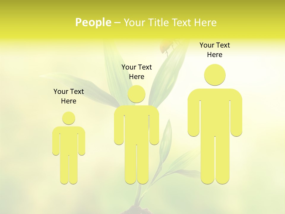 Nature Harmony Foliage PowerPoint Template