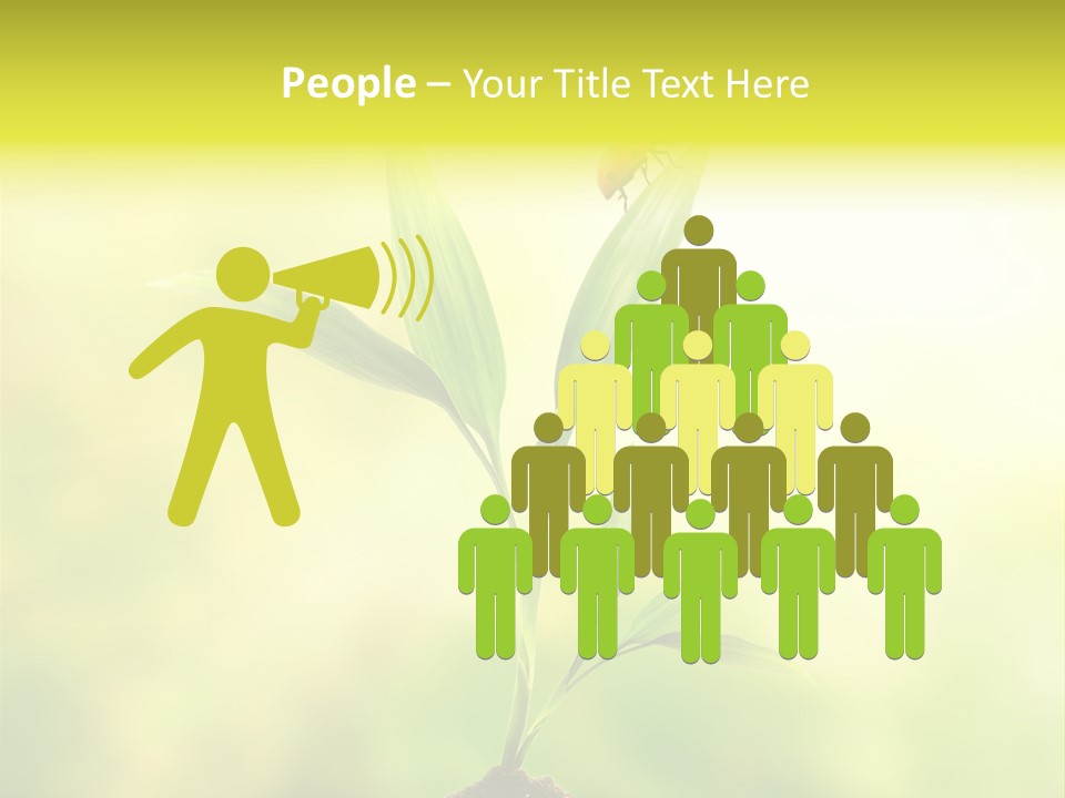 Nature Harmony Foliage PowerPoint Template