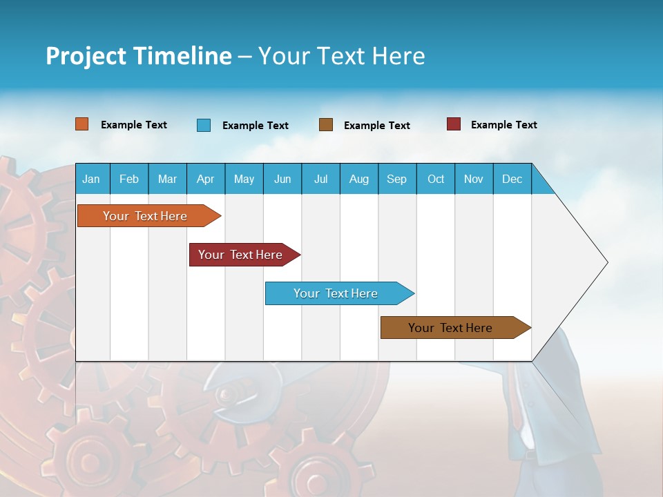 Metal Bolt Machinery PowerPoint Template