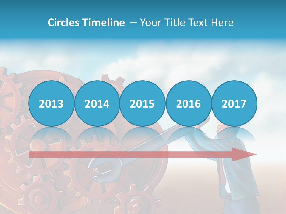 Metal Bolt Machinery PowerPoint Template
