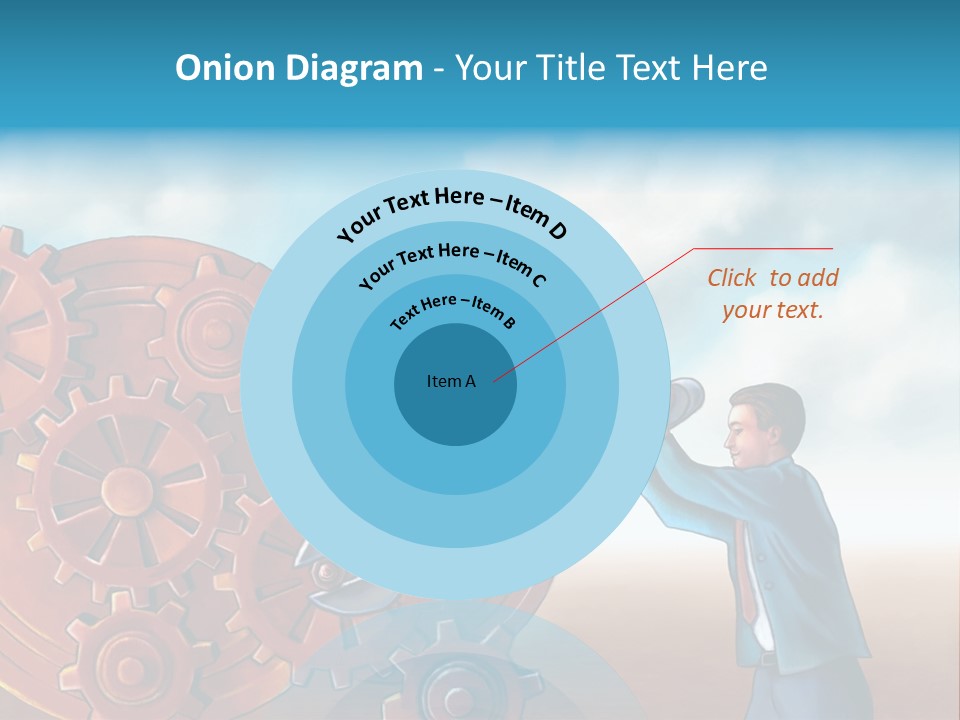 Metal Bolt Machinery PowerPoint Template