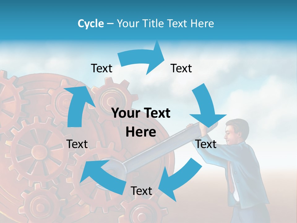 Metal Bolt Machinery PowerPoint Template