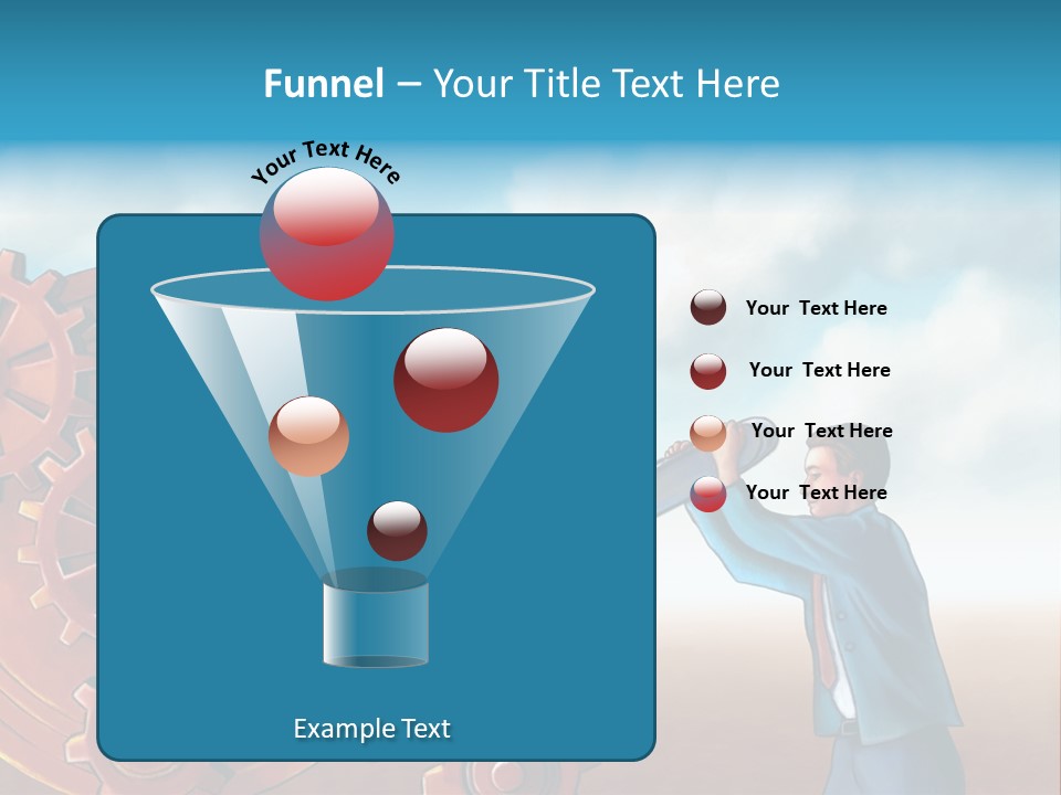 Metal Bolt Machinery PowerPoint Template