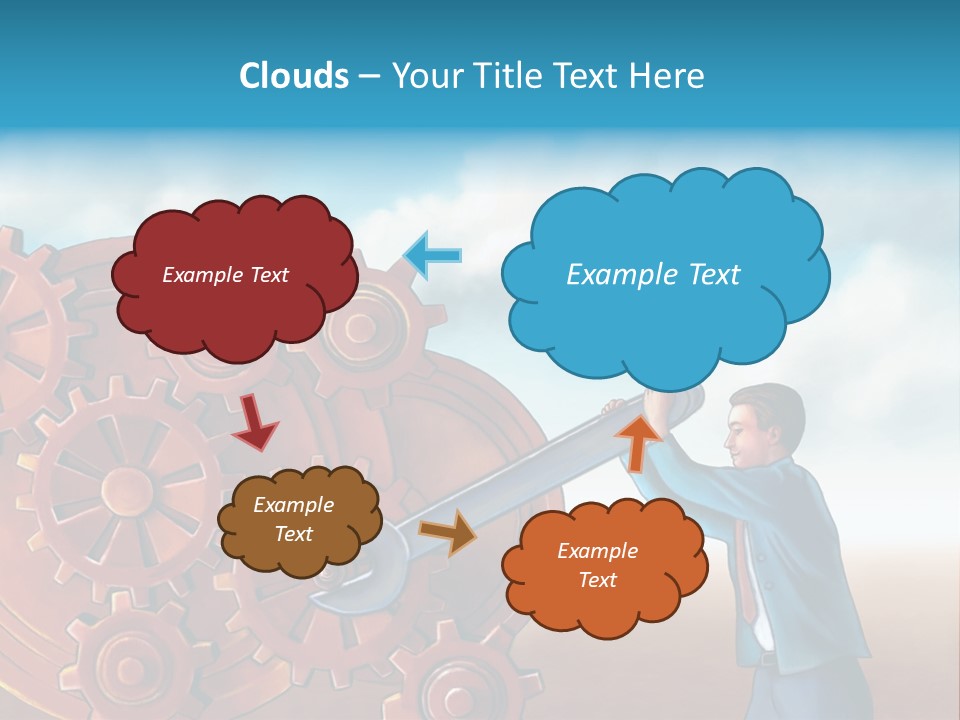 Metal Bolt Machinery PowerPoint Template