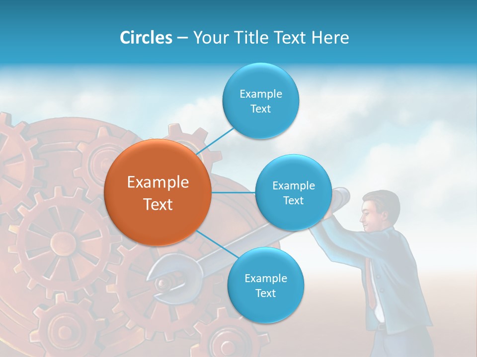 Metal Bolt Machinery PowerPoint Template