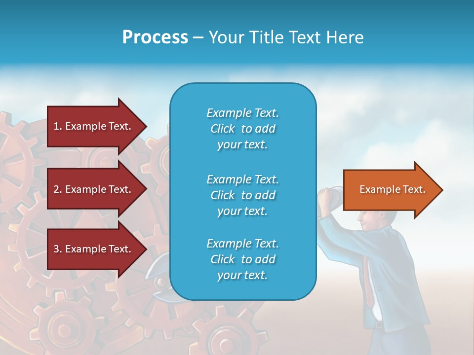 Metal Bolt Machinery PowerPoint Template