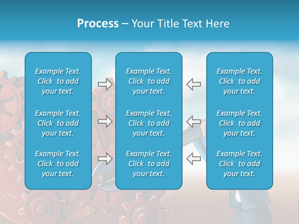 Metal Bolt Machinery PowerPoint Template