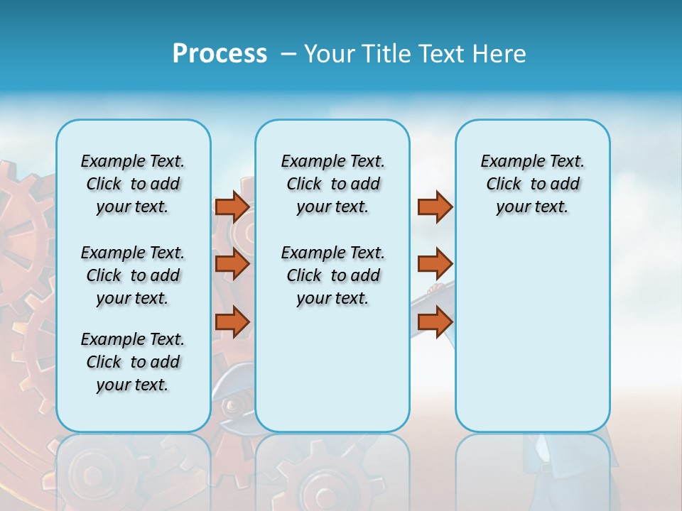 Metal Bolt Machinery PowerPoint Template