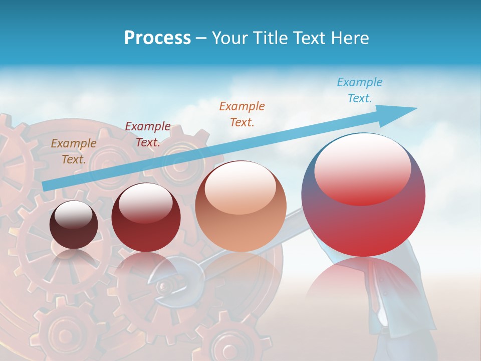 Metal Bolt Machinery PowerPoint Template