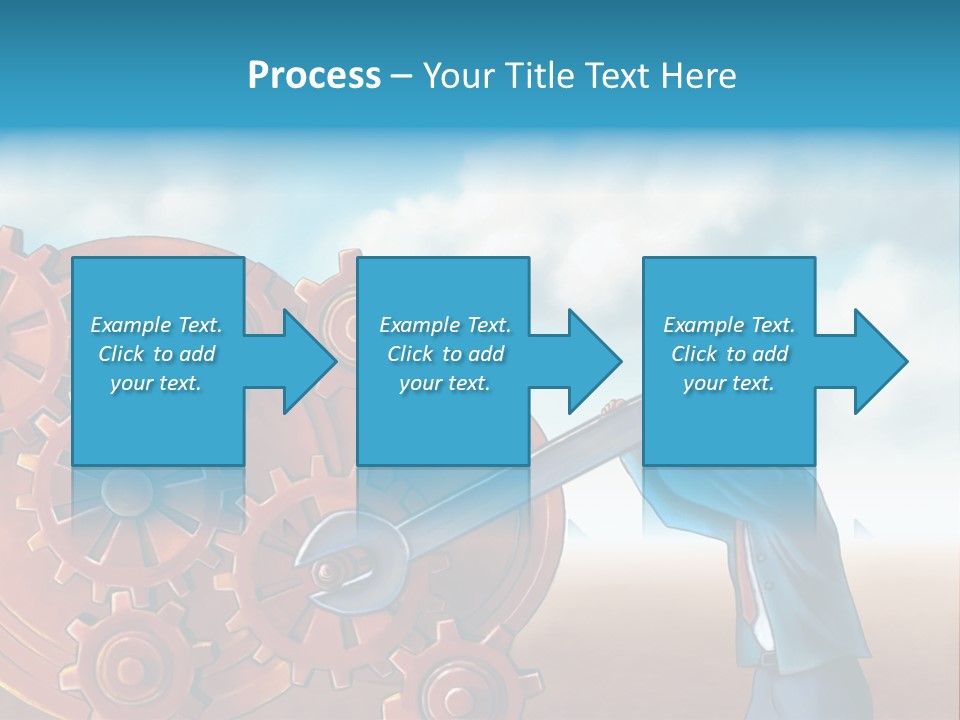 Metal Bolt Machinery PowerPoint Template