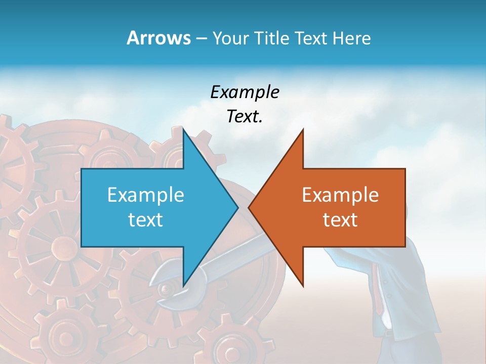 Metal Bolt Machinery PowerPoint Template