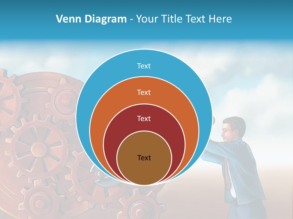 Metal Bolt Machinery PowerPoint Template