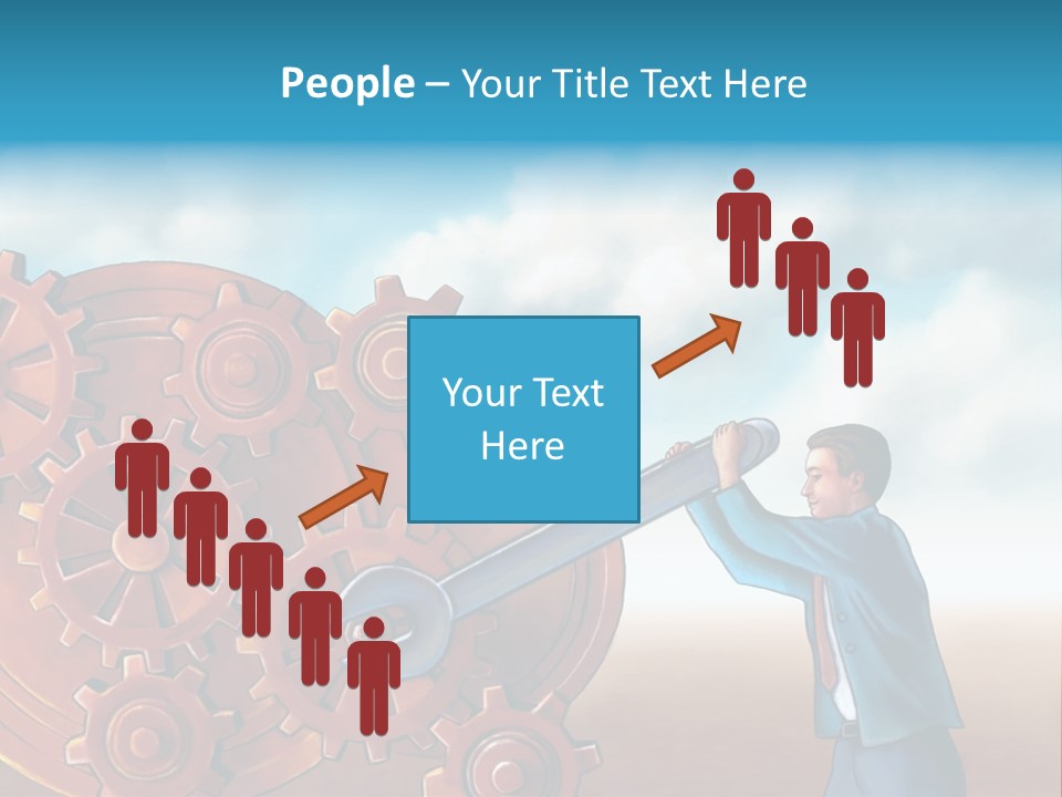 Metal Bolt Machinery PowerPoint Template