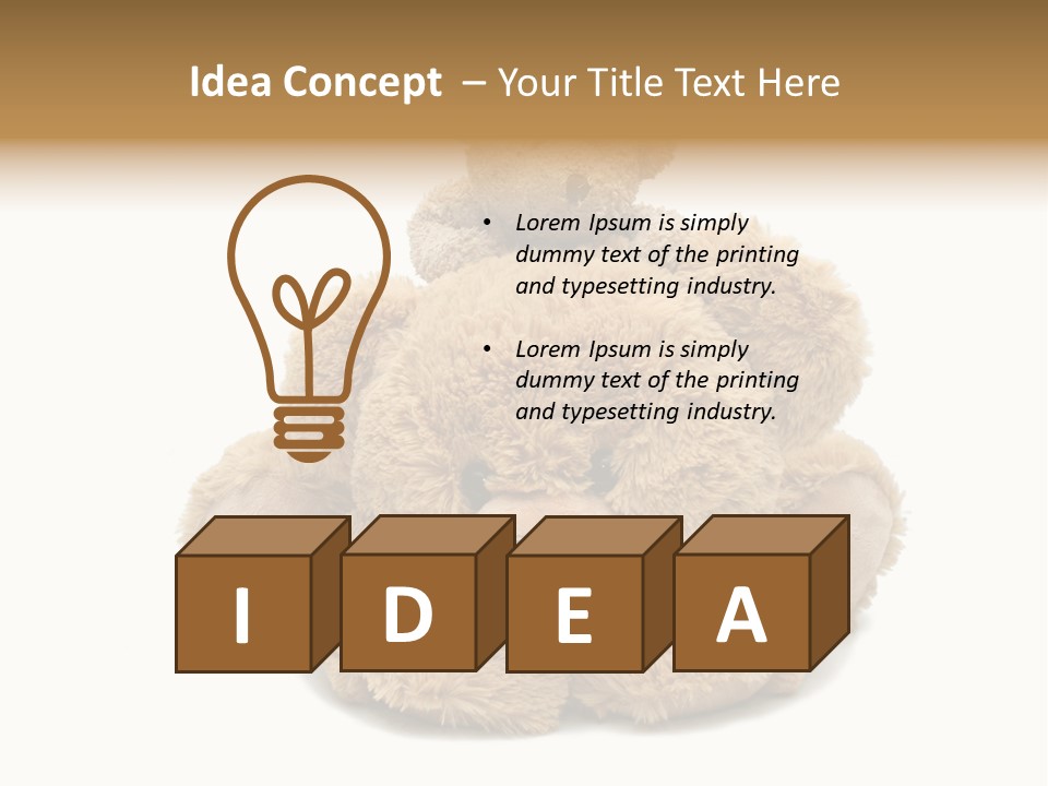 Caress Eye Coat PowerPoint Template