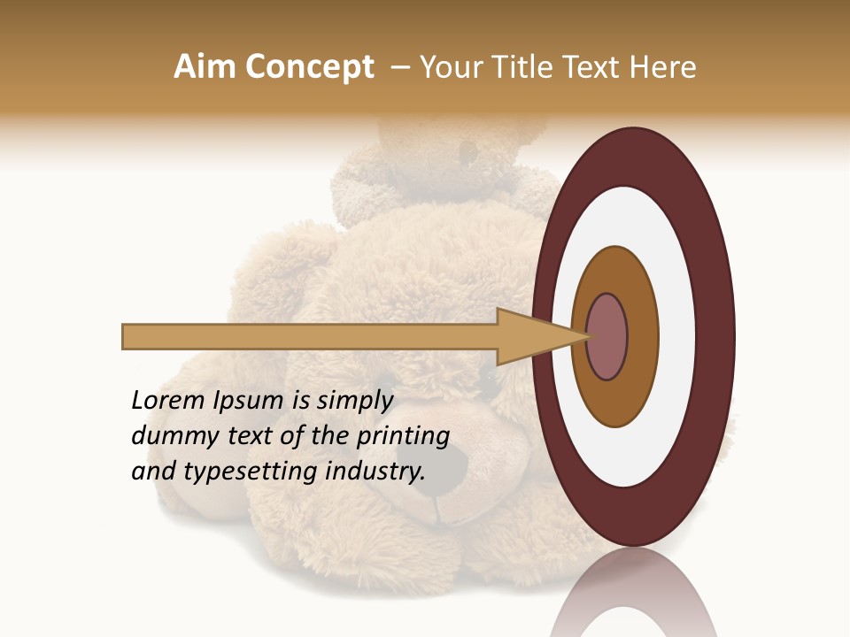 Caress Eye Coat PowerPoint Template