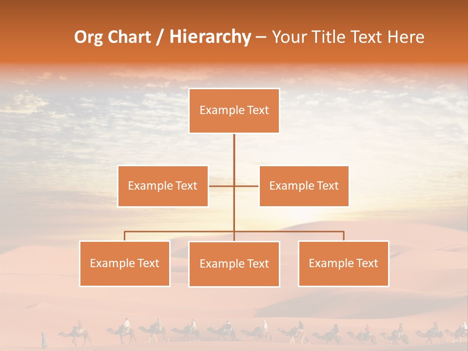 Tourism Group Caravan PowerPoint Template