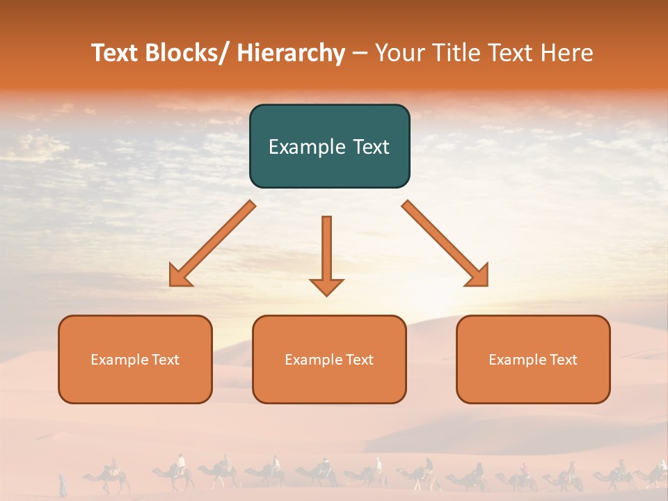 Tourism Group Caravan PowerPoint Template