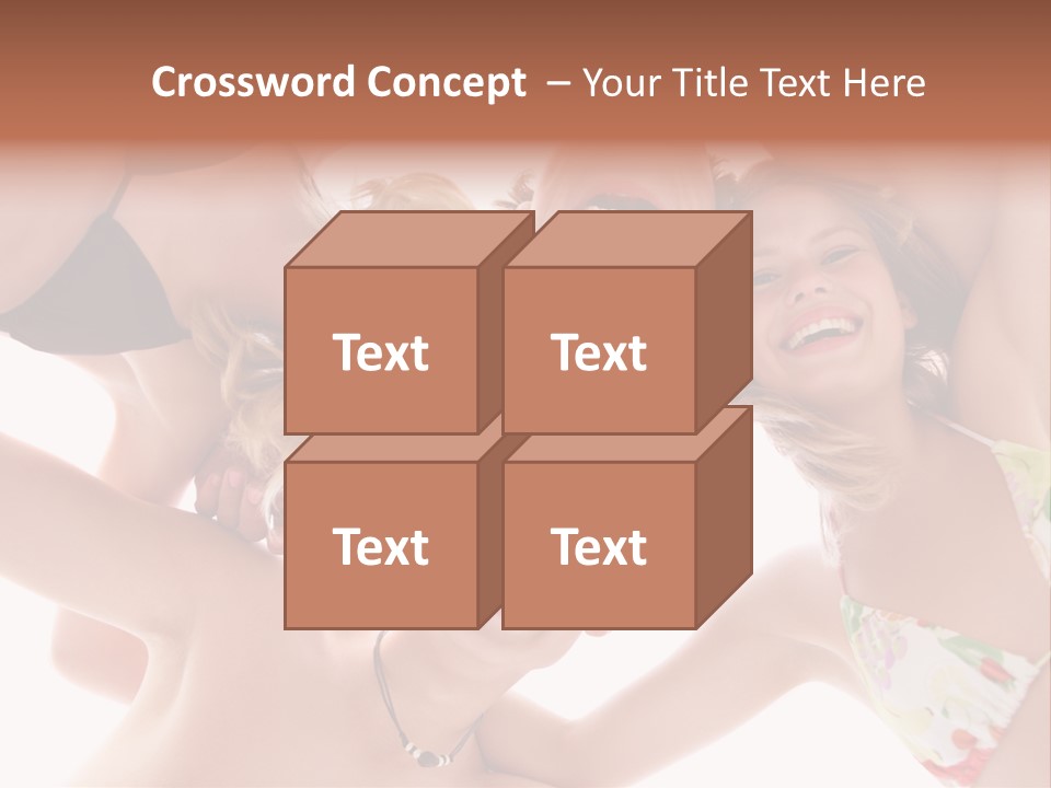 Sahara Orange Tourism PowerPoint Template