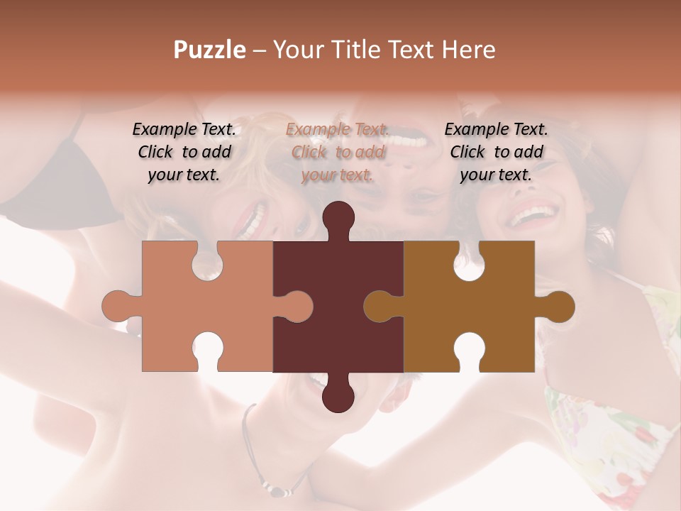 Sahara Orange Tourism PowerPoint Template