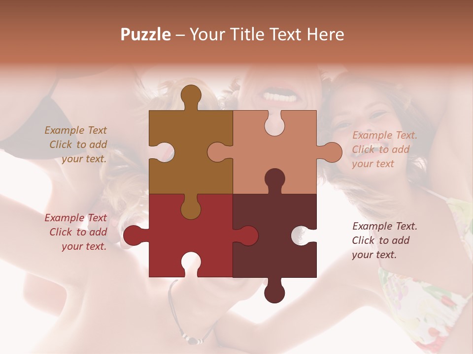 Sahara Orange Tourism PowerPoint Template