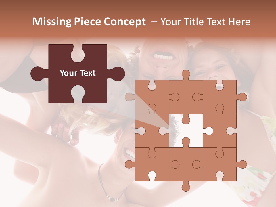 Sahara Orange Tourism PowerPoint Template