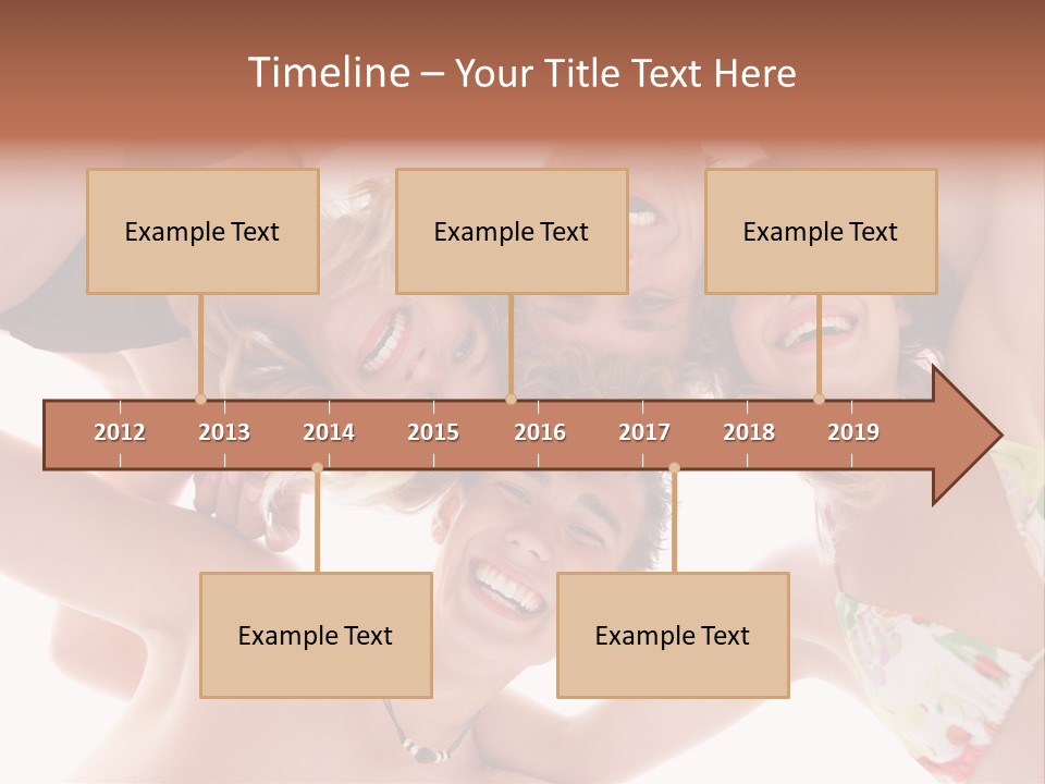 Sahara Orange Tourism PowerPoint Template