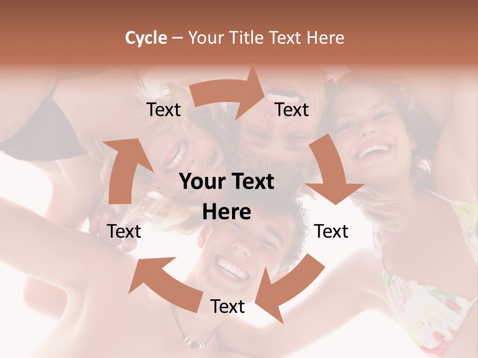 Sahara Orange Tourism PowerPoint Template