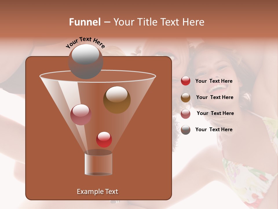 Sahara Orange Tourism PowerPoint Template