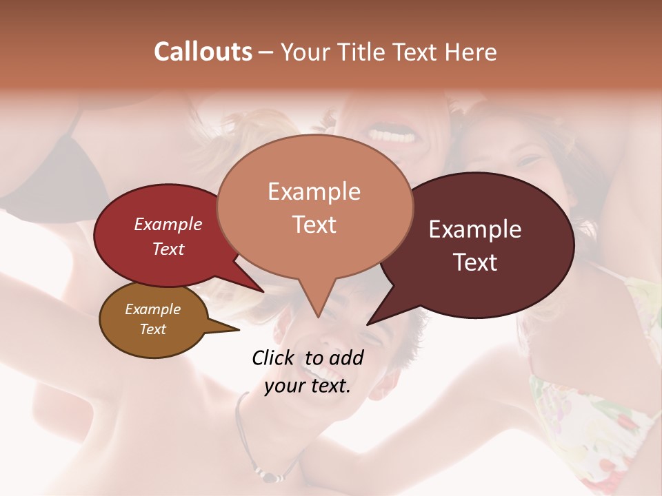 Sahara Orange Tourism PowerPoint Template