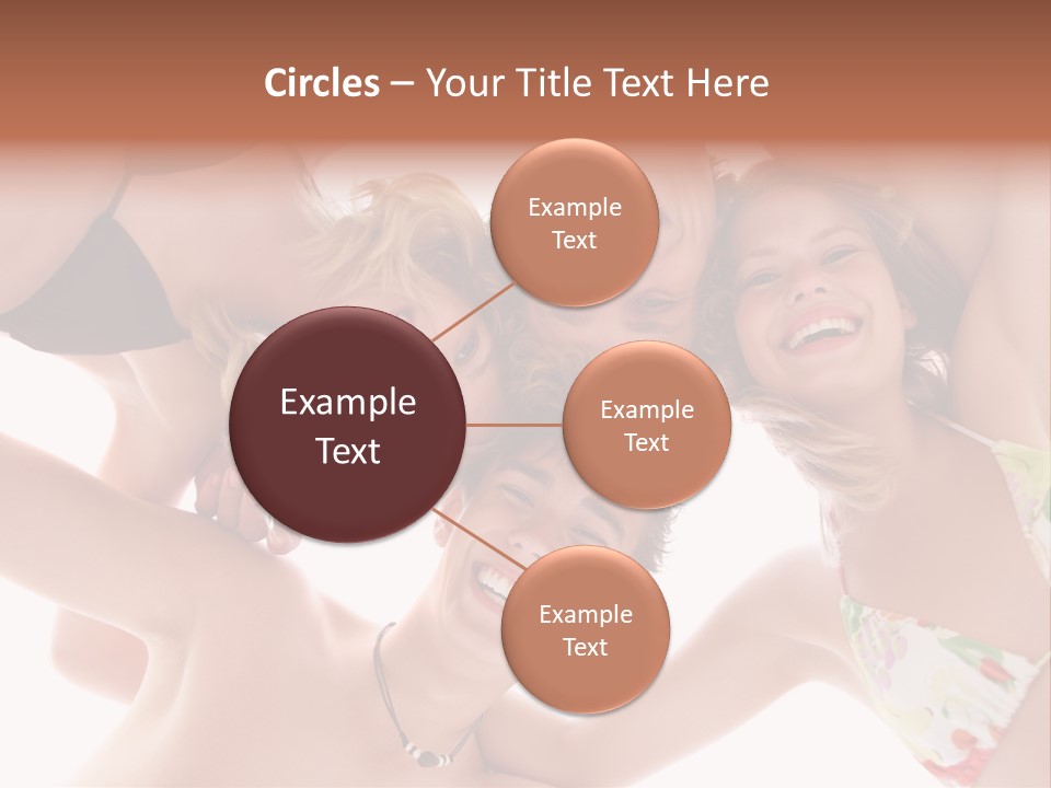 Sahara Orange Tourism PowerPoint Template