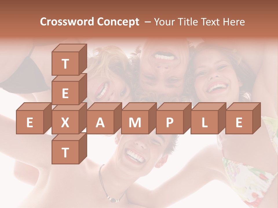 Sahara Orange Tourism PowerPoint Template