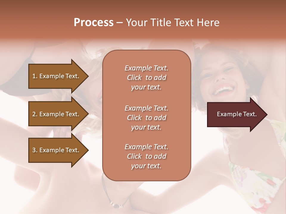 Sahara Orange Tourism PowerPoint Template