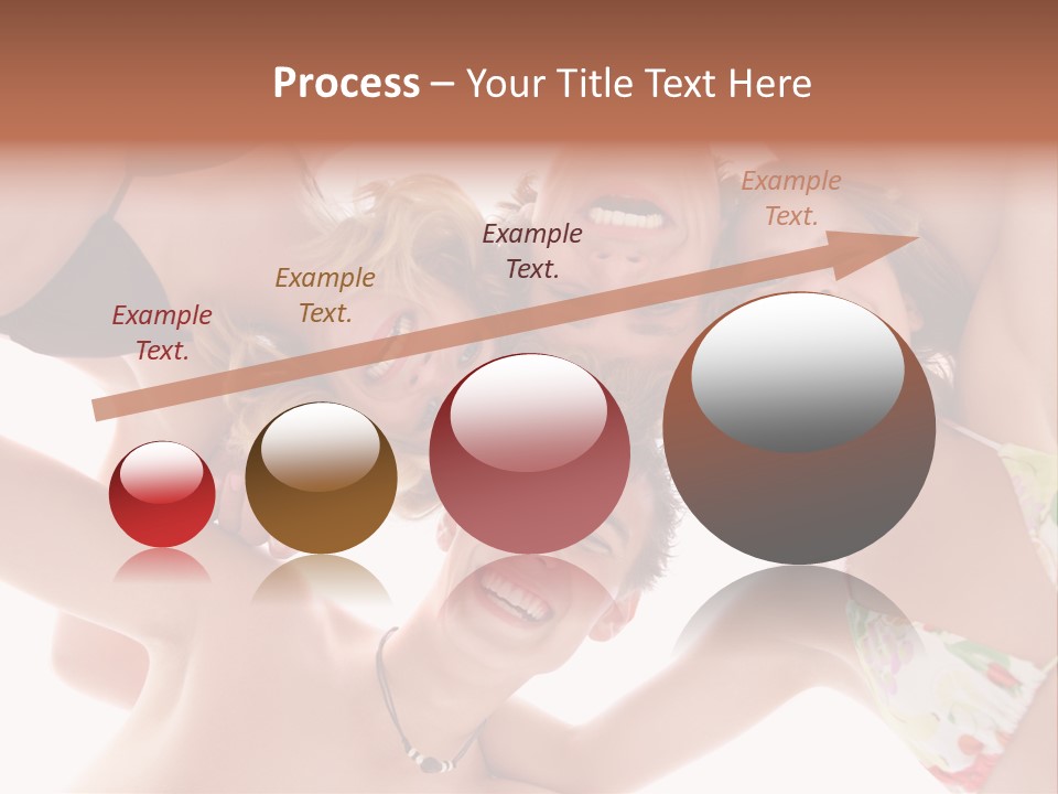 Sahara Orange Tourism PowerPoint Template