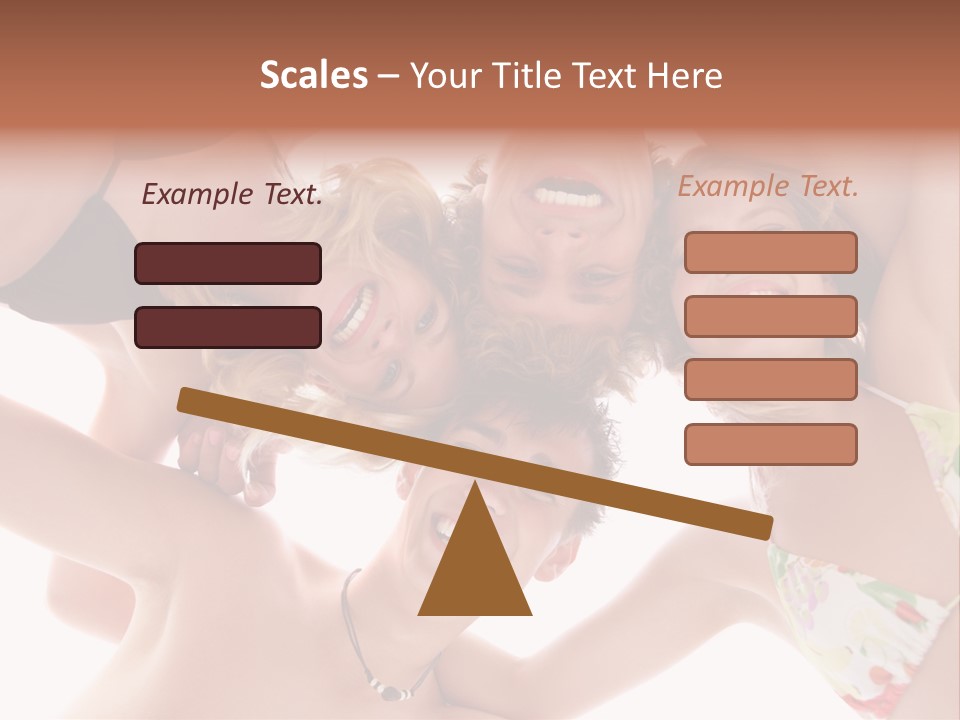 Sahara Orange Tourism PowerPoint Template