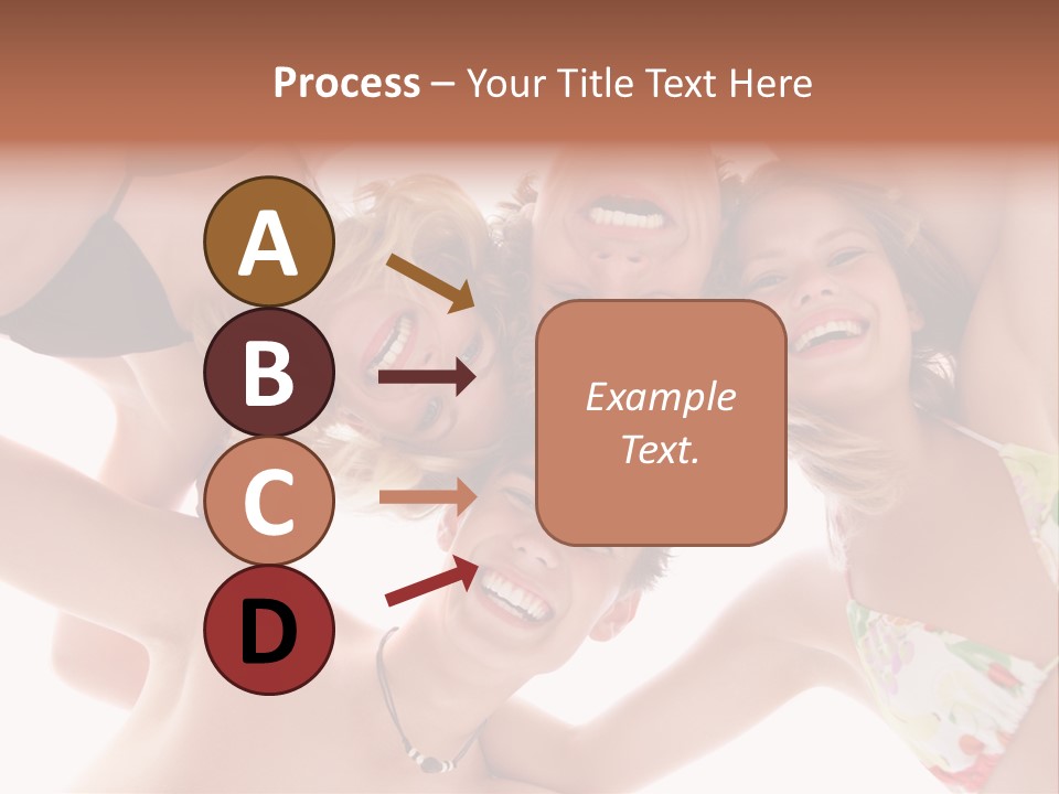 Sahara Orange Tourism PowerPoint Template